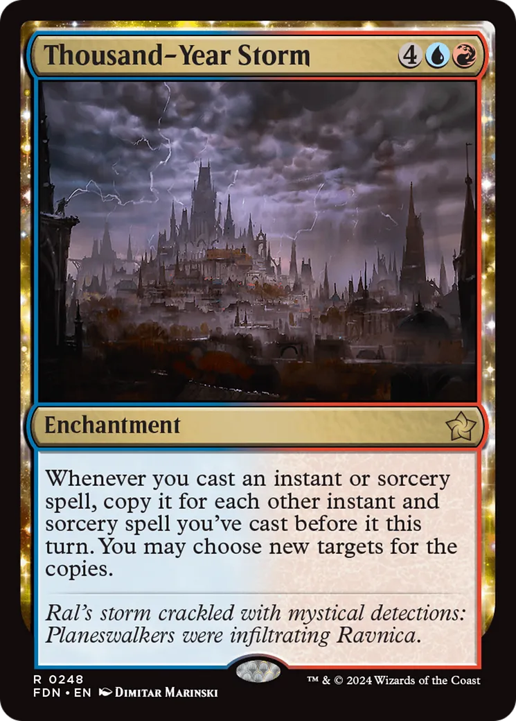 Thousand-Year Storm — Foundations — Magic: The Gathering