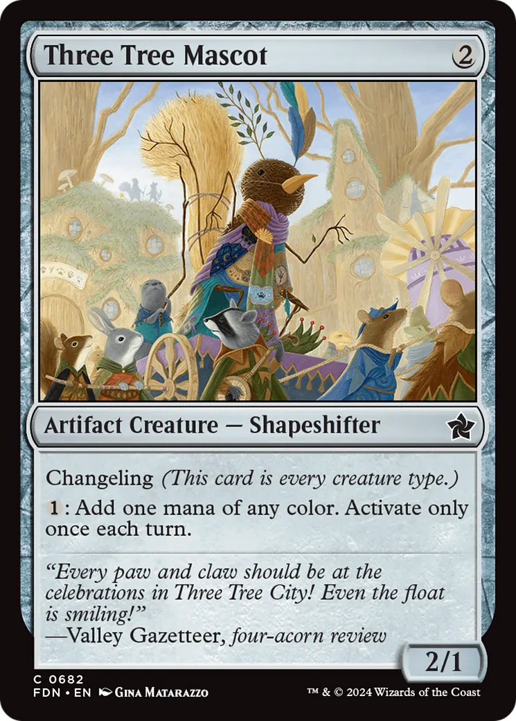 Mascotte des Trois arbres — Foundations — Magic: The Gathering