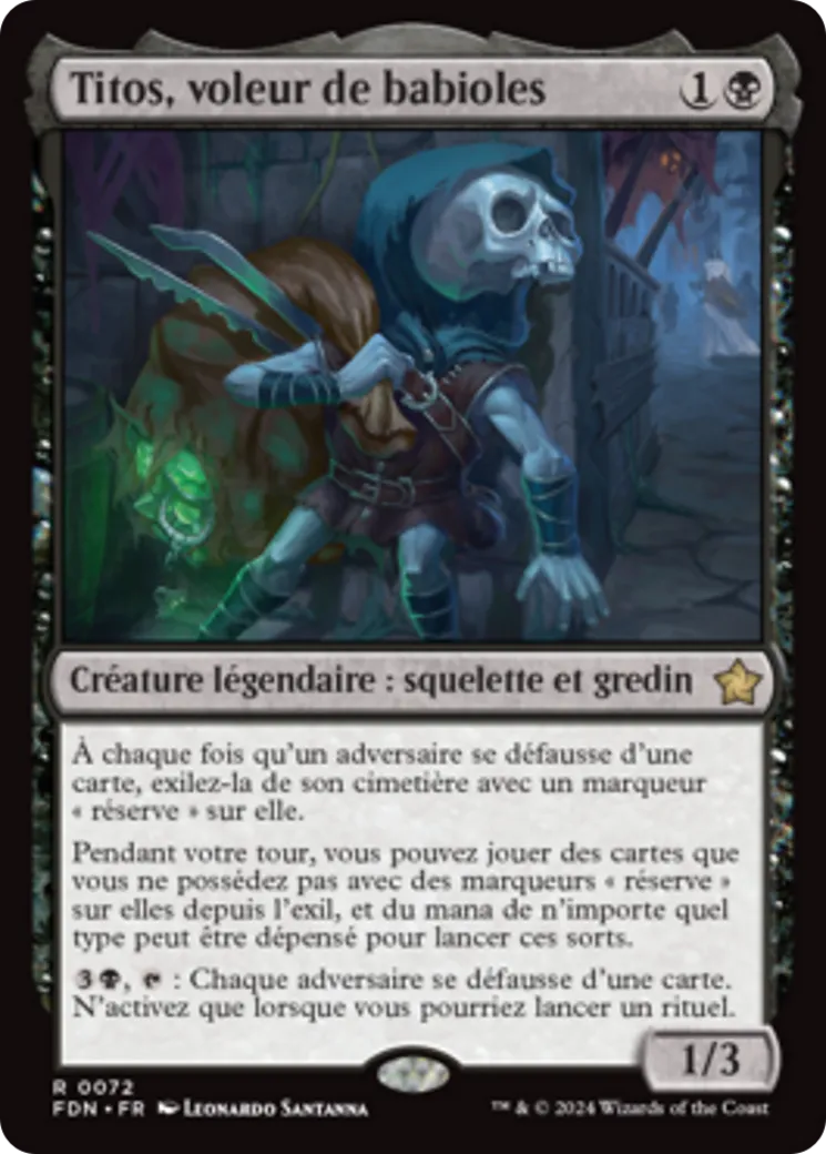 Titos, voleur de babioles — Foundations — Magic: The Gathering