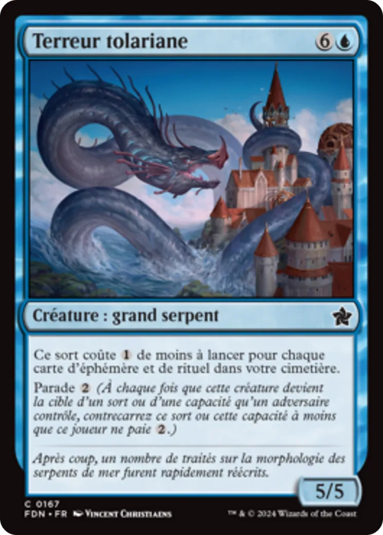 Terreur tolariane — Foundations — Magic: The Gathering