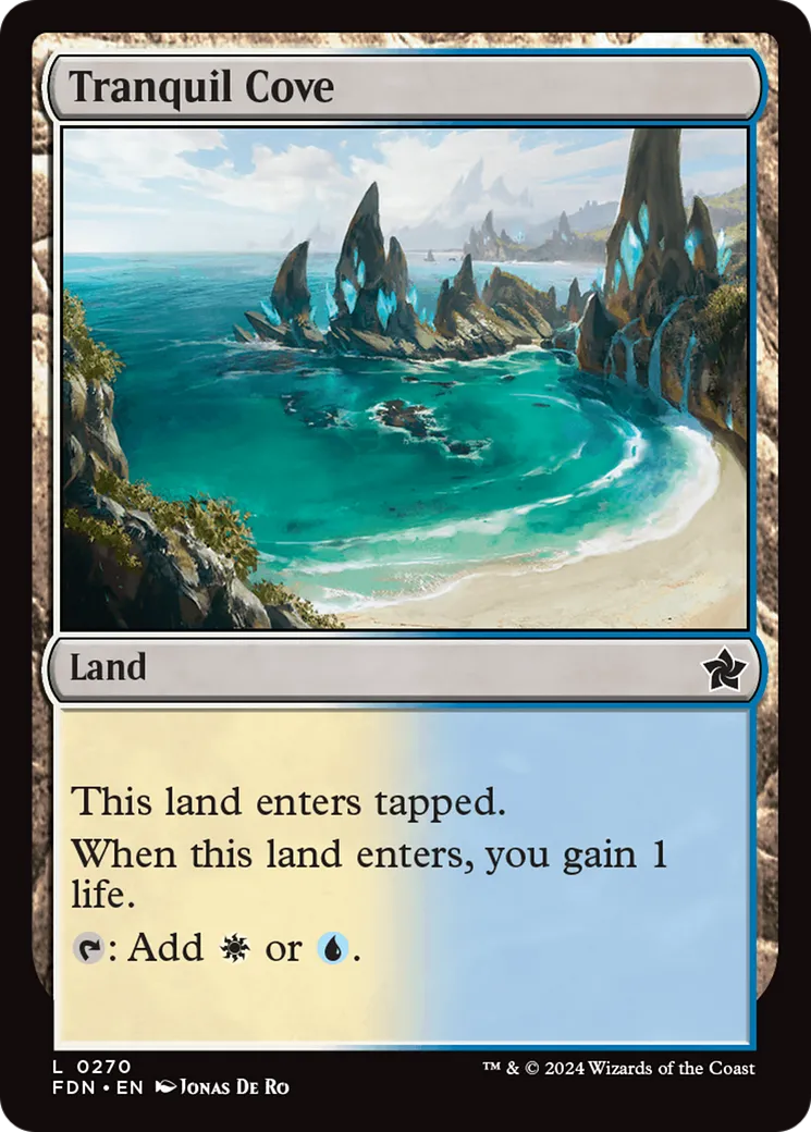 Tranquil Cove — Foundations — Magic: The Gathering