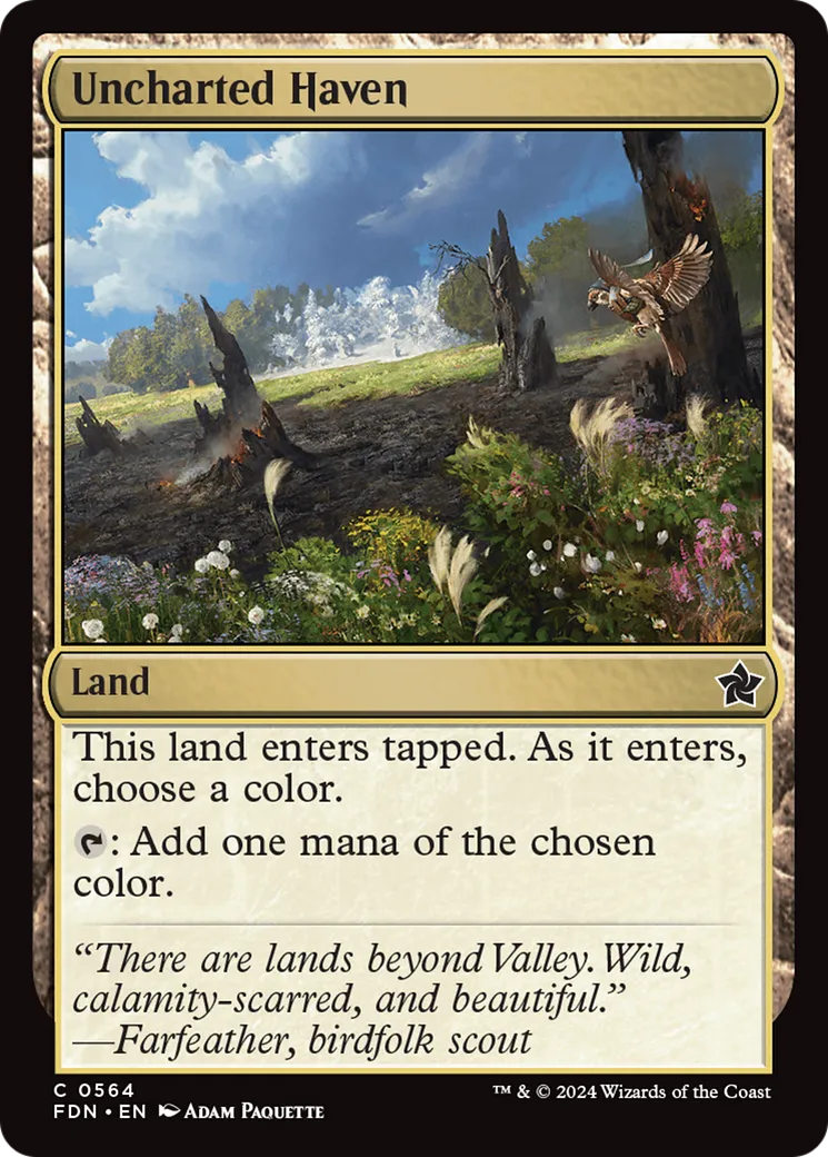 Uncharted Haven — Foundations — Magic: The Gathering
