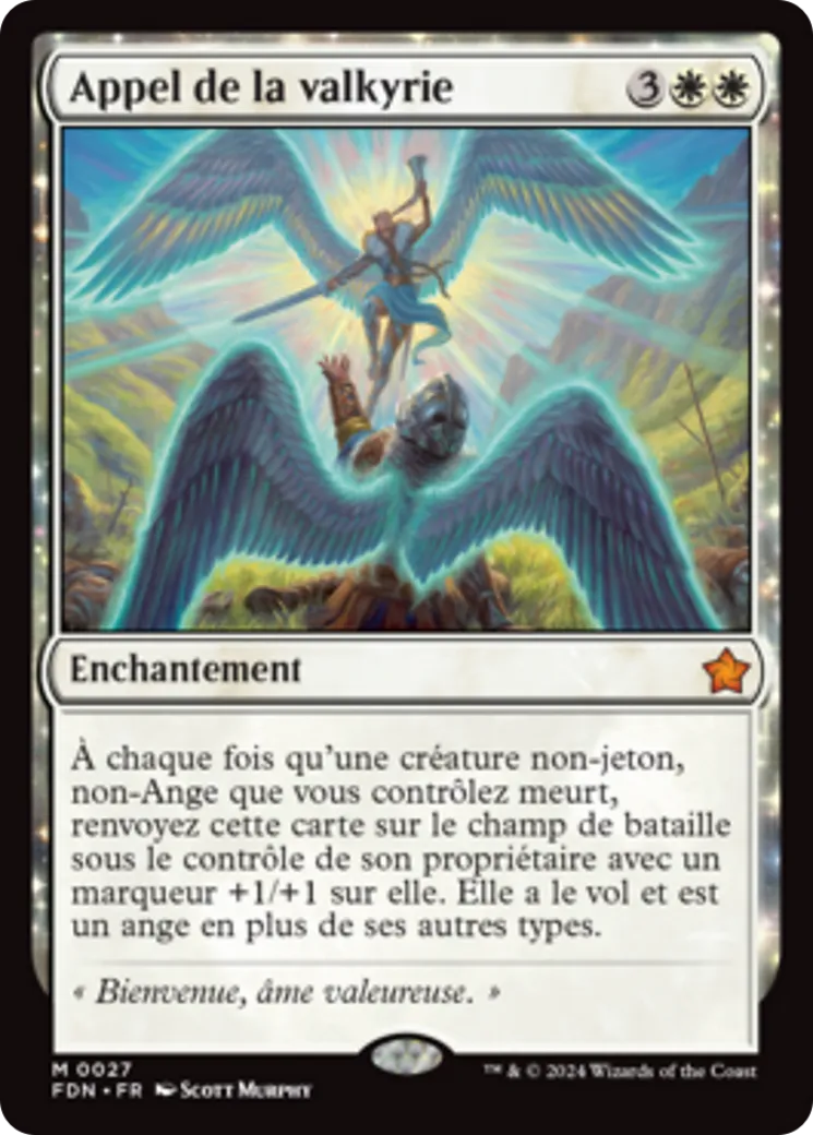Appel de la valkyrie — Foundations — Magic: The Gathering