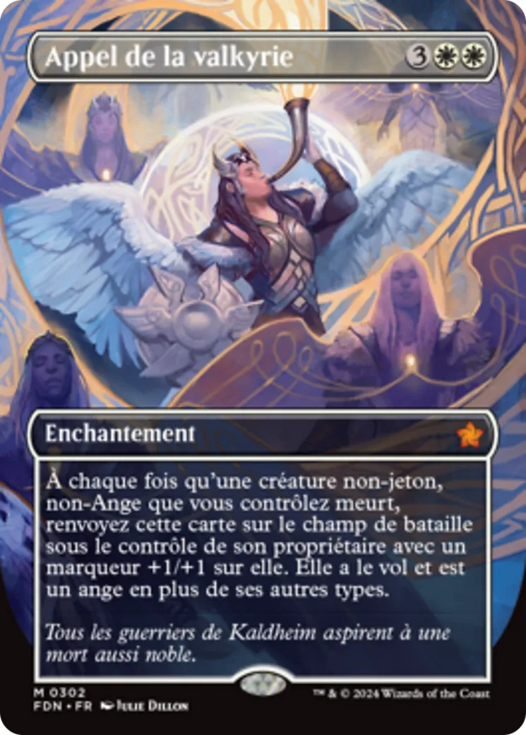 Appel de la valkyrie — Foundations — Magic: The Gathering