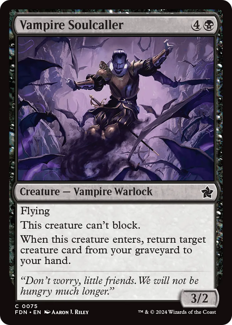 Meneur d'âmes vampire — Foundations — Magic: The Gathering