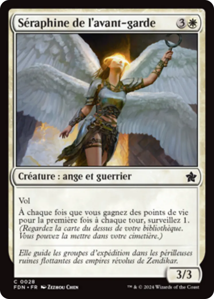 Séraphine de l'avant-garde — Foundations — Magic: The Gathering