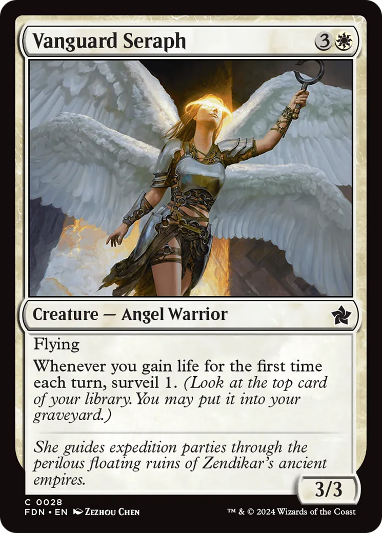 Vanguard Seraph — Foundations — Magic: The Gathering