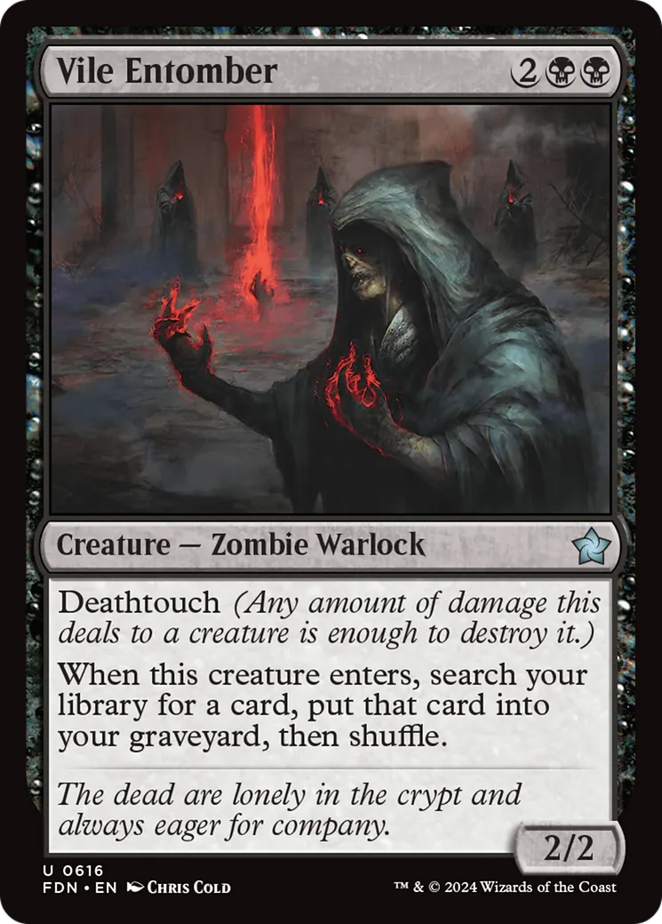 Fossoyeur abject — Foundations — Magic: The Gathering