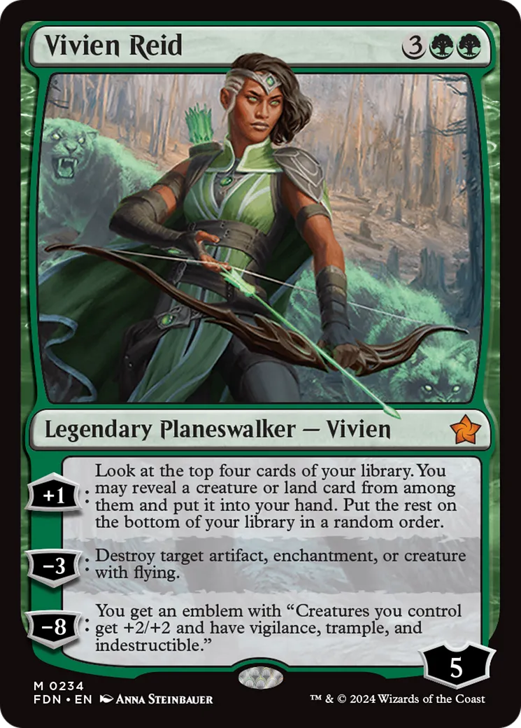 Vivien Reid — Foundations — Magic: The Gathering