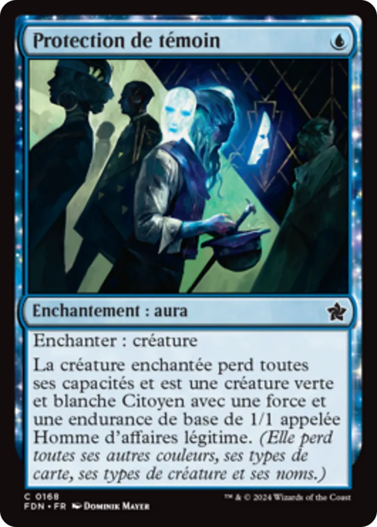 Protection de témoin — Foundations — Magic: The Gathering
