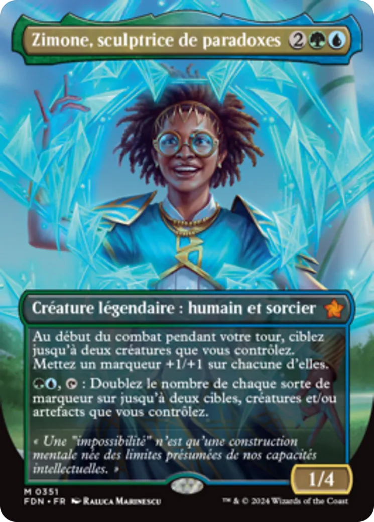 Zimone, sculptrice de paradoxes — Foundations — Magic: The Gathering