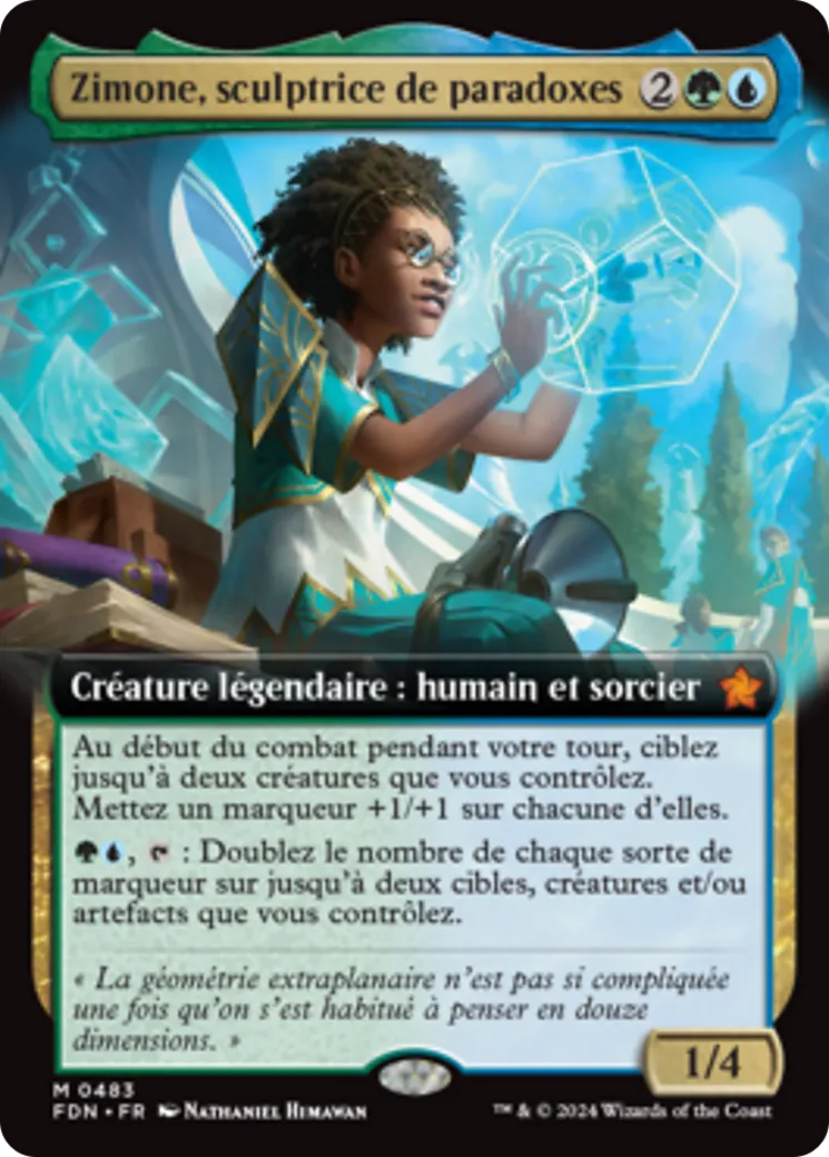 Zimone, sculptrice de paradoxes — Foundations — Magic: The Gathering