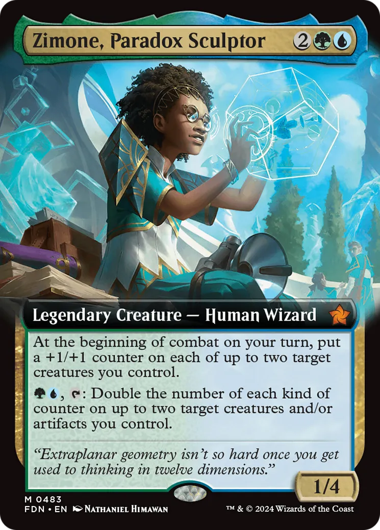 Zimone, Paradox Sculptor — Foundations — Magic: The Gathering