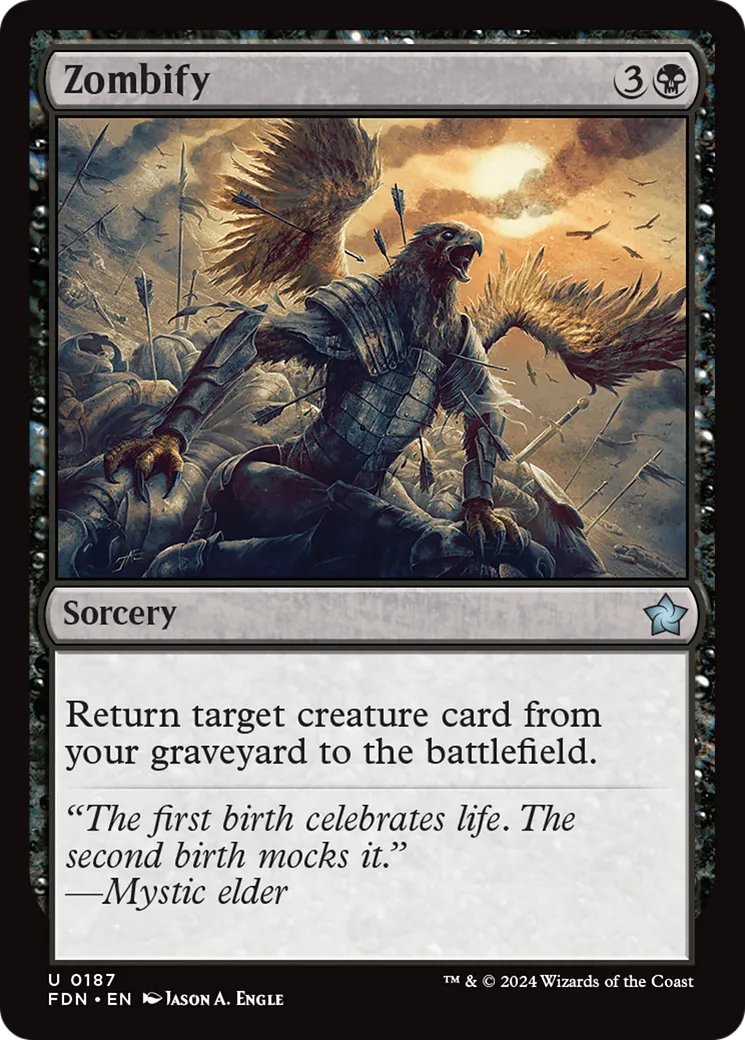 Zombification — Foundations — Magic: The Gathering
