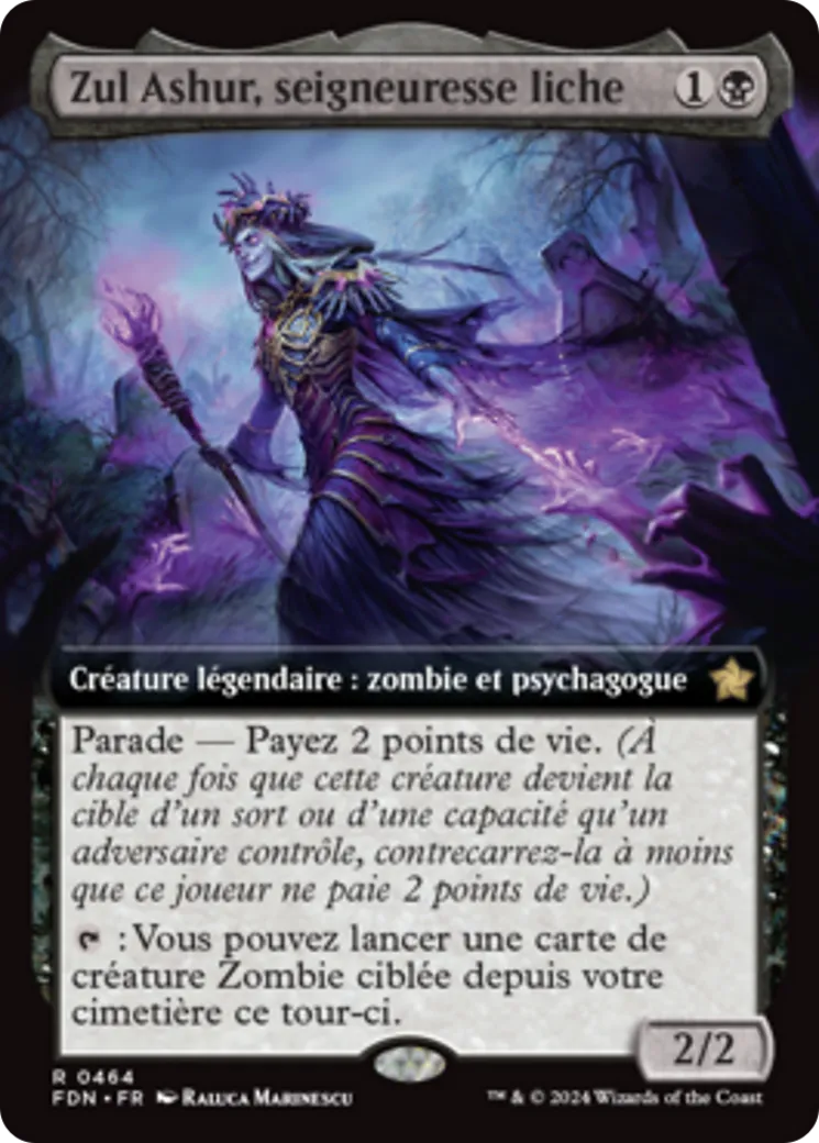Zul Ashur, seigneuresse liche — Foundations — Magic: The Gathering