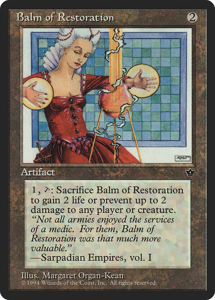 Balm of Restoration from Fallen Empires - Magic: The Gathering