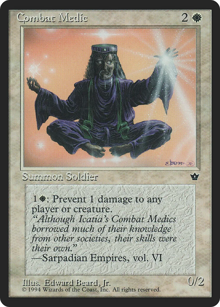 Combat Medic — Fallen Empires — Magic: The Gathering