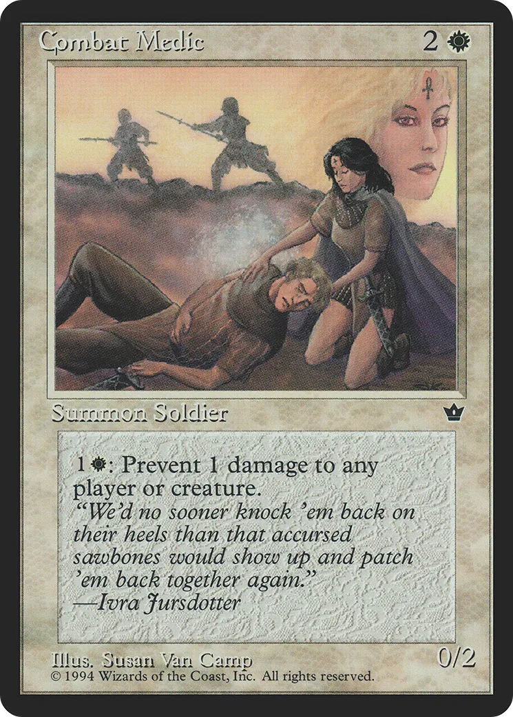 Combat Medic — Fallen Empires — Magic: The Gathering