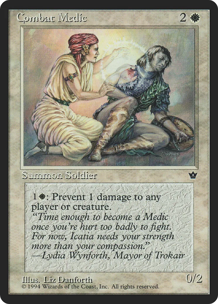 Combat Medic — Fallen Empires — Magic: The Gathering