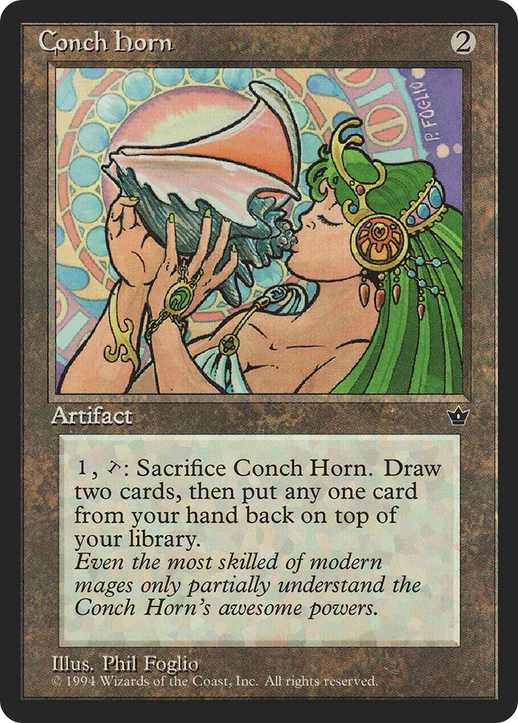 Conch Horn — Fallen Empires — Magic: The Gathering