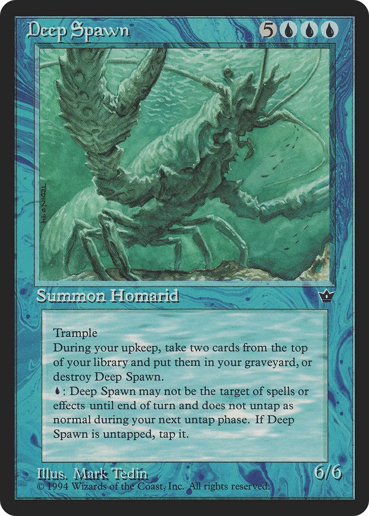 Deep Spawn — Fallen Empires — Magic: The Gathering