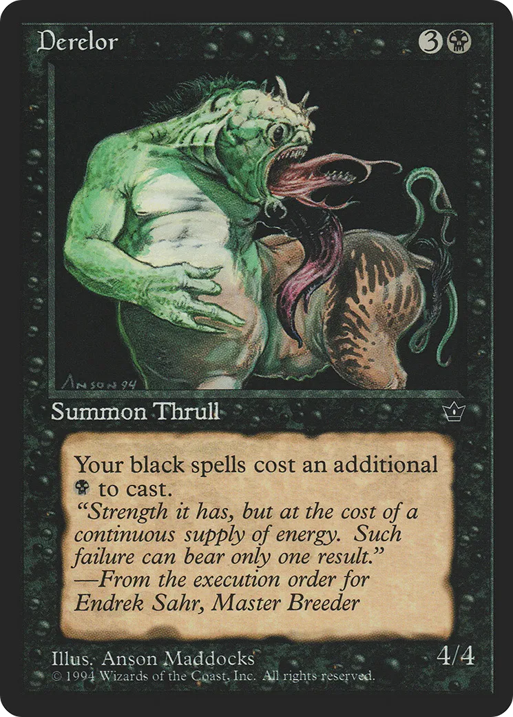Dérelor — Fallen Empires — Magic: The Gathering