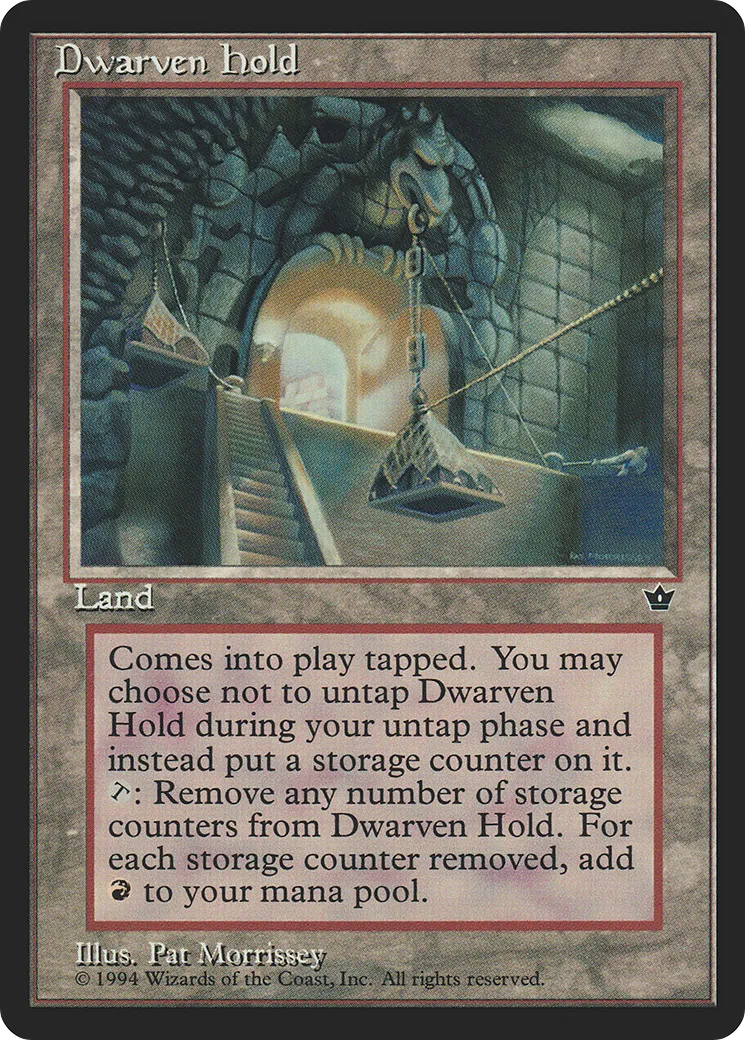 Dwarven Hold — Fallen Empires — Magic: The Gathering