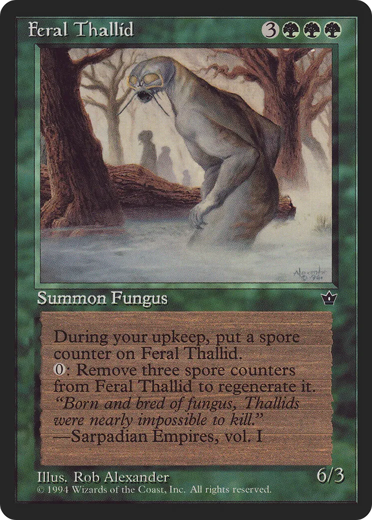 Feral Thallid — Fallen Empires — Magic: The Gathering