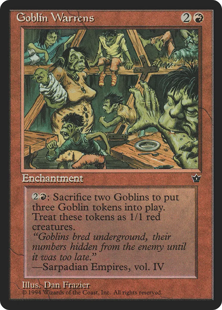 Terriers de gobelins — Fallen Empires — Magic: The Gathering