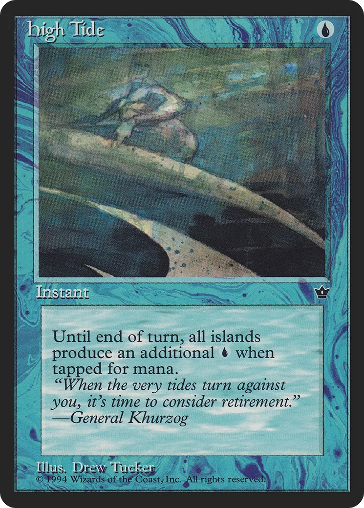 Marée haute — Fallen Empires — Magic: The Gathering
