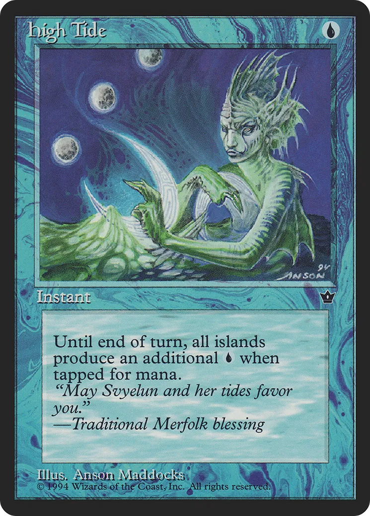 Marée haute — Fallen Empires — Magic: The Gathering