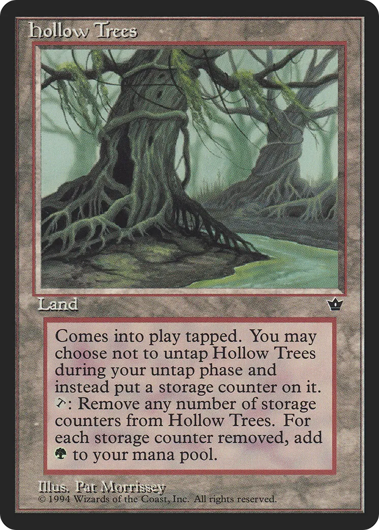 Arbres creux — Fallen Empires — Magic: The Gathering