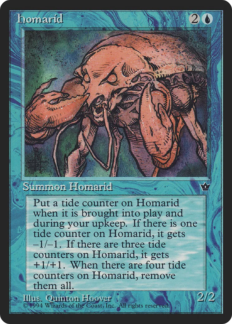 Homarid — Fallen Empires — Magic: The Gathering