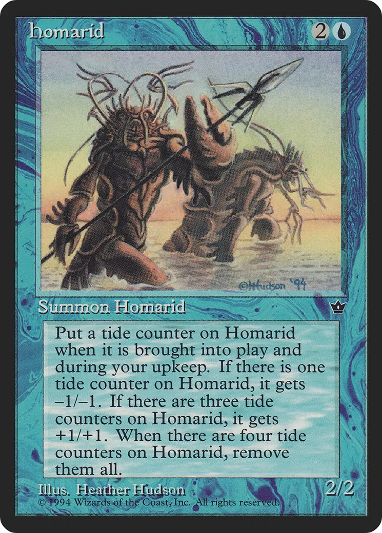 Homarid — Fallen Empires — Magic: The Gathering