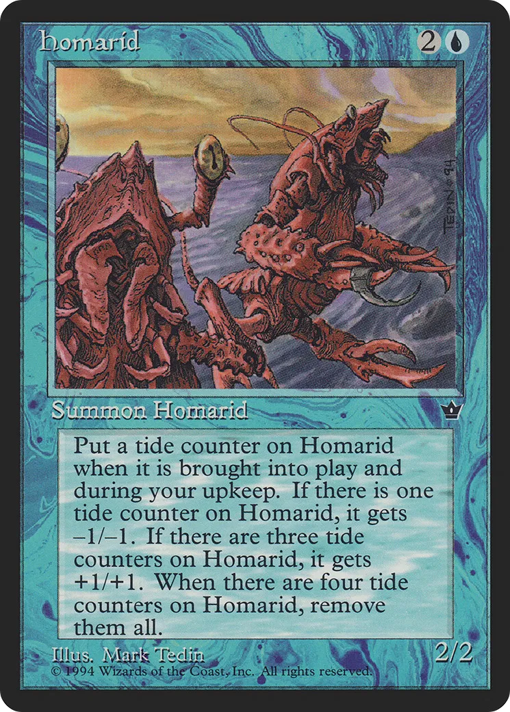 Homarid — Fallen Empires — Magic: The Gathering