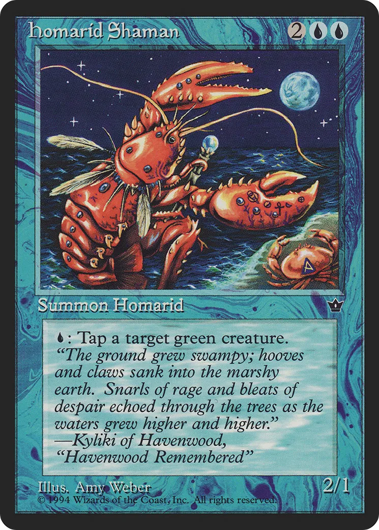 Homarid Shaman — Fallen Empires — Magic: The Gathering