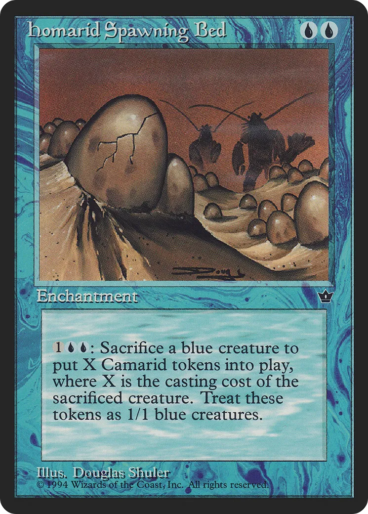Homarid Spawning Bed — Fallen Empires — Magic: The Gathering