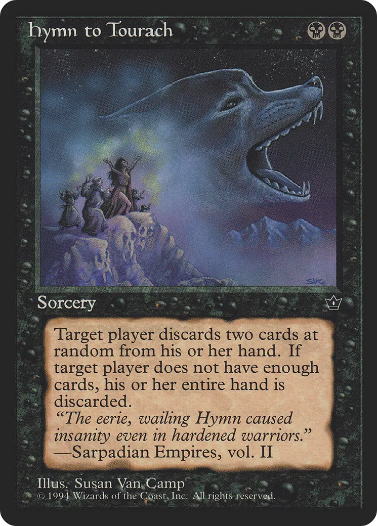 Hymn to Tourach — Fallen Empires — Magic: The Gathering