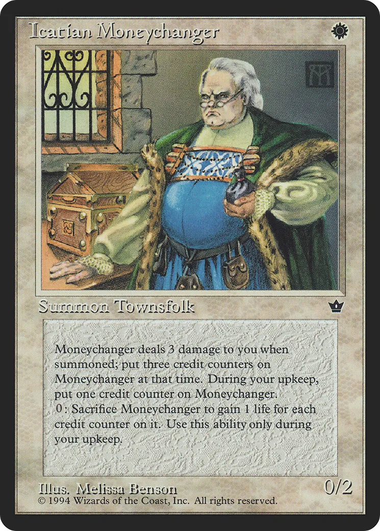Icatian Moneychanger — Fallen Empires — Magic: The Gathering