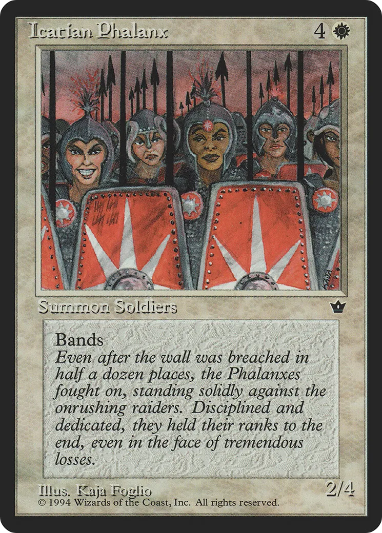 Icatian Phalanx — Fallen Empires — Magic: The Gathering