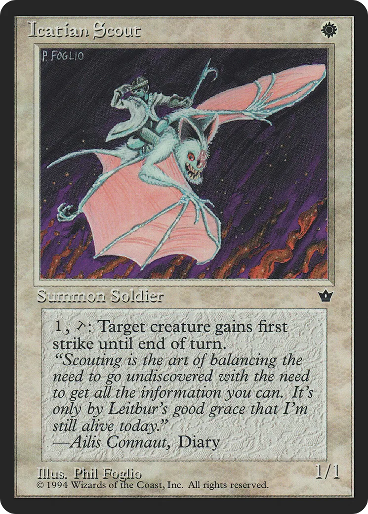 Eclaireurs icatian — Fallen Empires — Magic: The Gathering