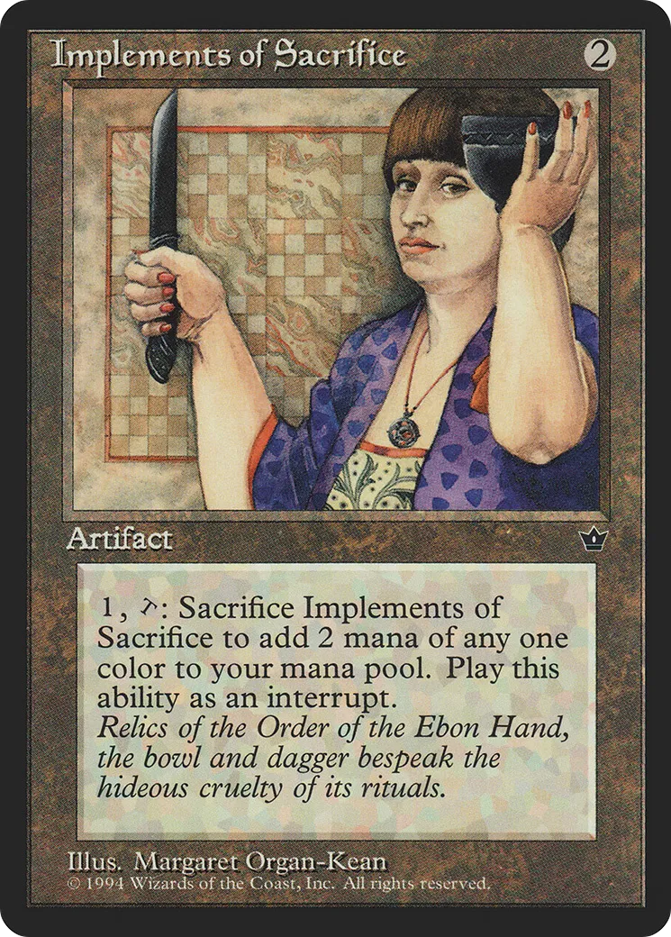 Implements of Sacrifice — Fallen Empires — Magic: The Gathering