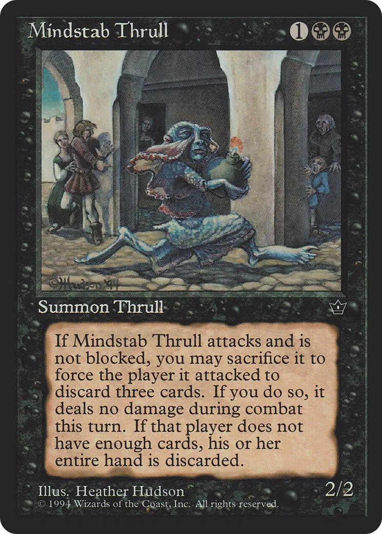 Srâne percesprit — Fallen Empires — Magic: The Gathering