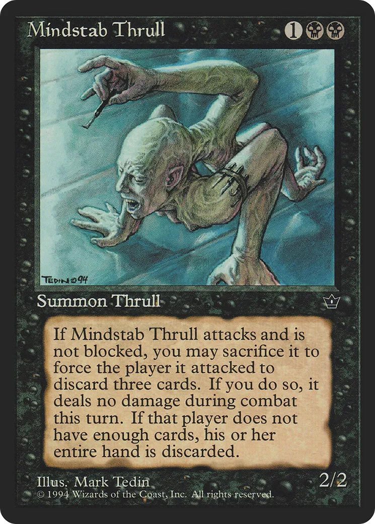Srâne percesprit — Fallen Empires — Magic: The Gathering