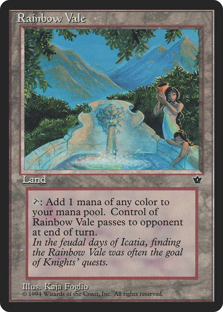 Rainbow Vale — Fallen Empires — Magic: The Gathering