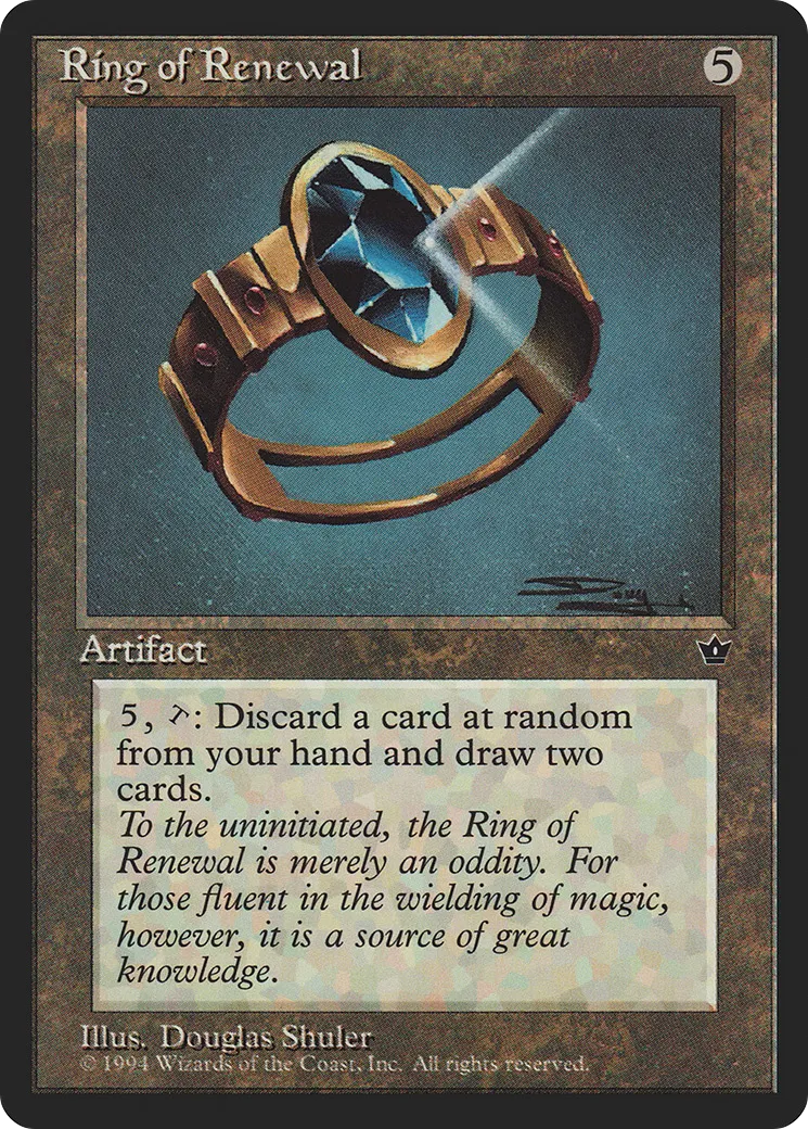 Ring of Renewal — Fallen Empires — Magic: The Gathering