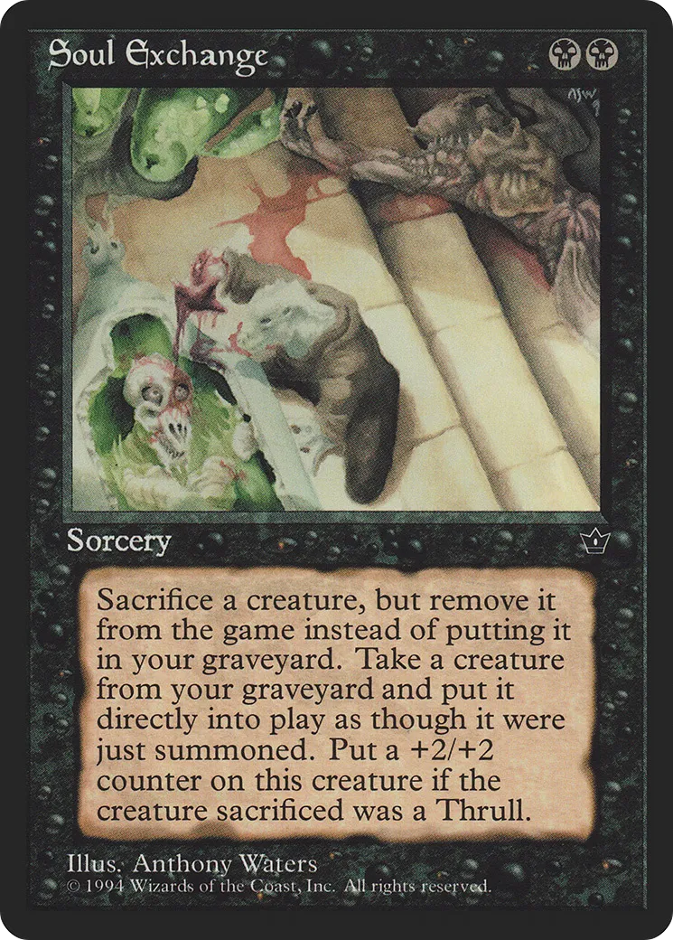 Soul Exchange — Fallen Empires — Magic: The Gathering
