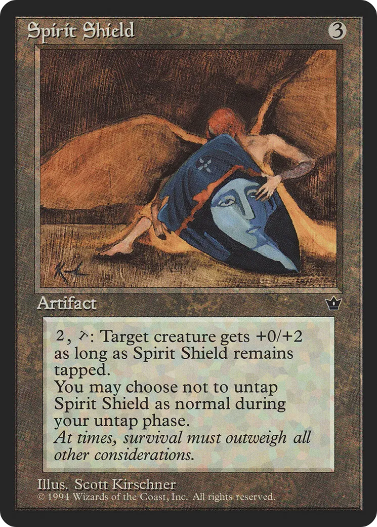 Spirit Shield — Fallen Empires — Magic: The Gathering