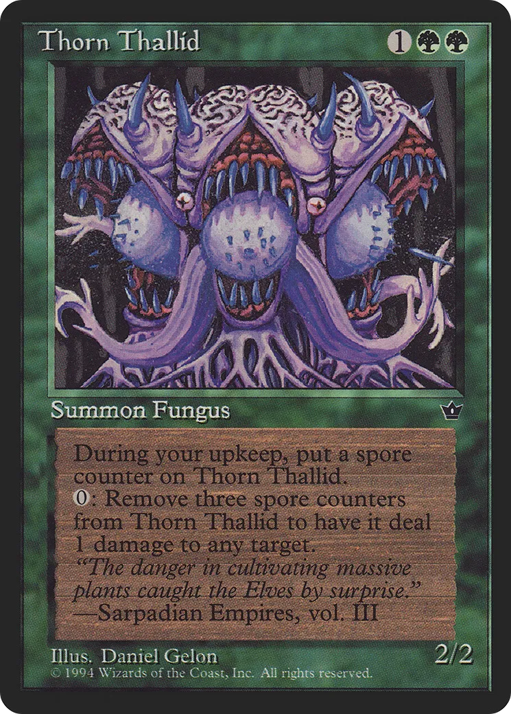 Thorn Thallid — Fallen Empires — Magic: The Gathering