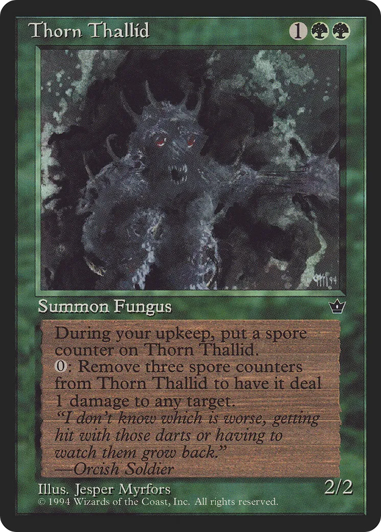 Thorn Thallid — Fallen Empires — Magic: The Gathering